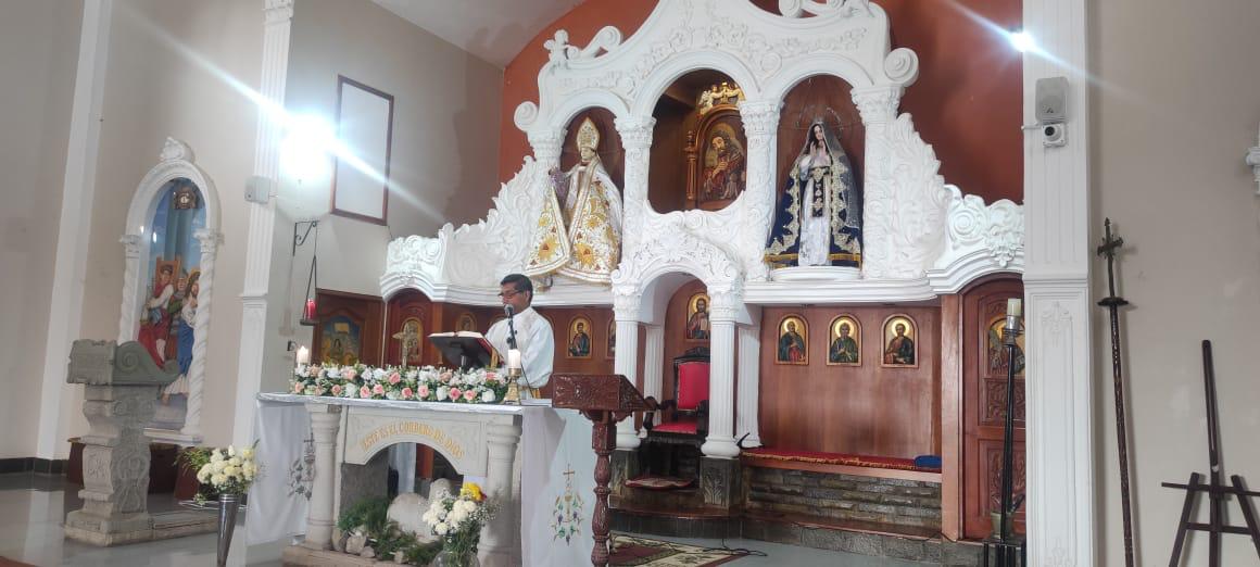 Celebrando San Martín de Porres y algunos bautizos.